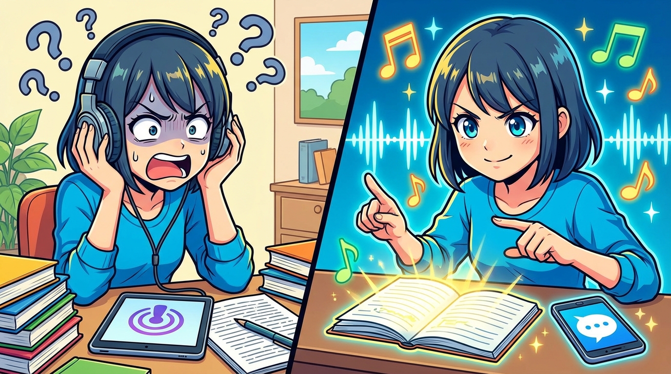 英語リスニングで集中できない理由？原因と具体的な解決策を紹介！