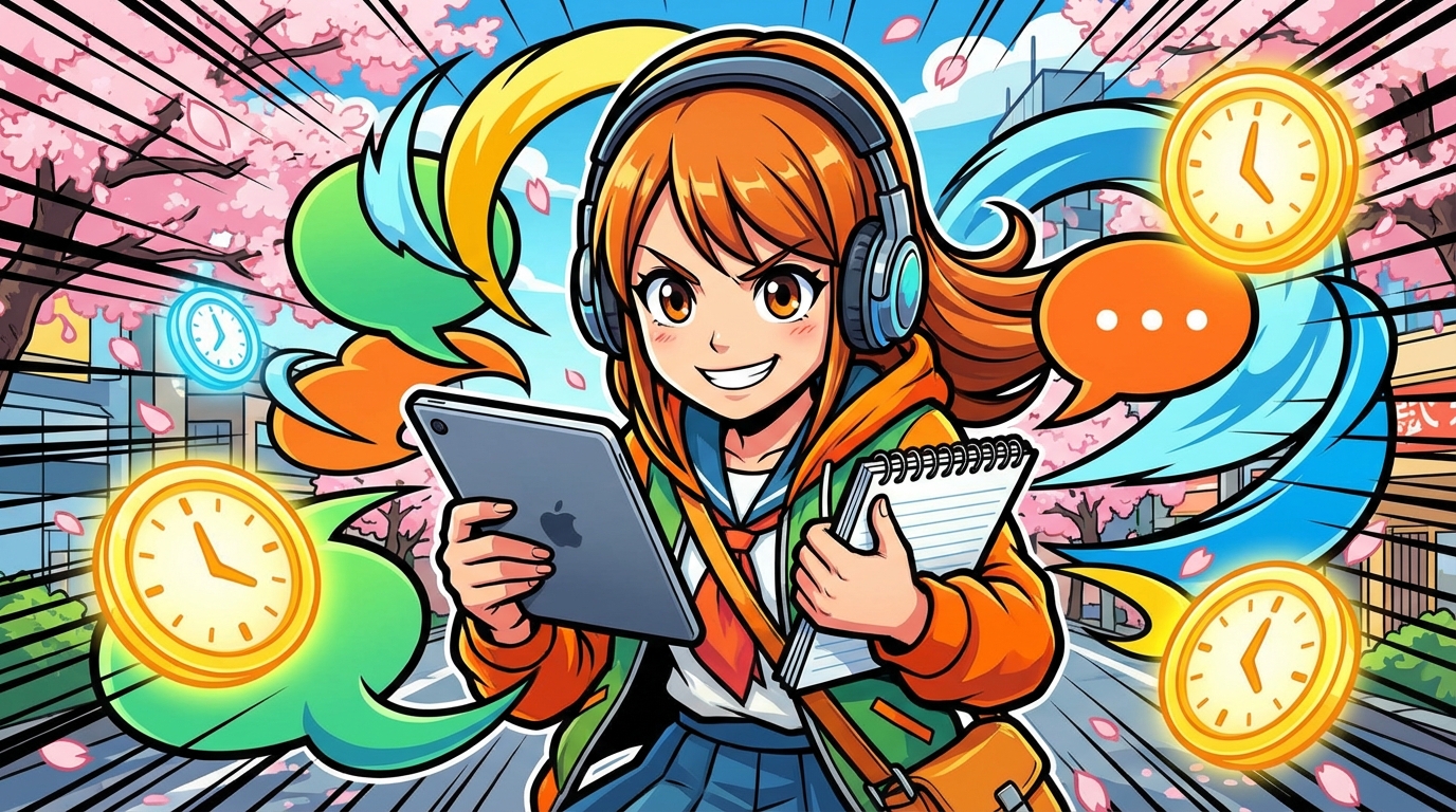 nhk英会話タイムトライアルの勉強法!効果的な7つの学習ステップを紹介