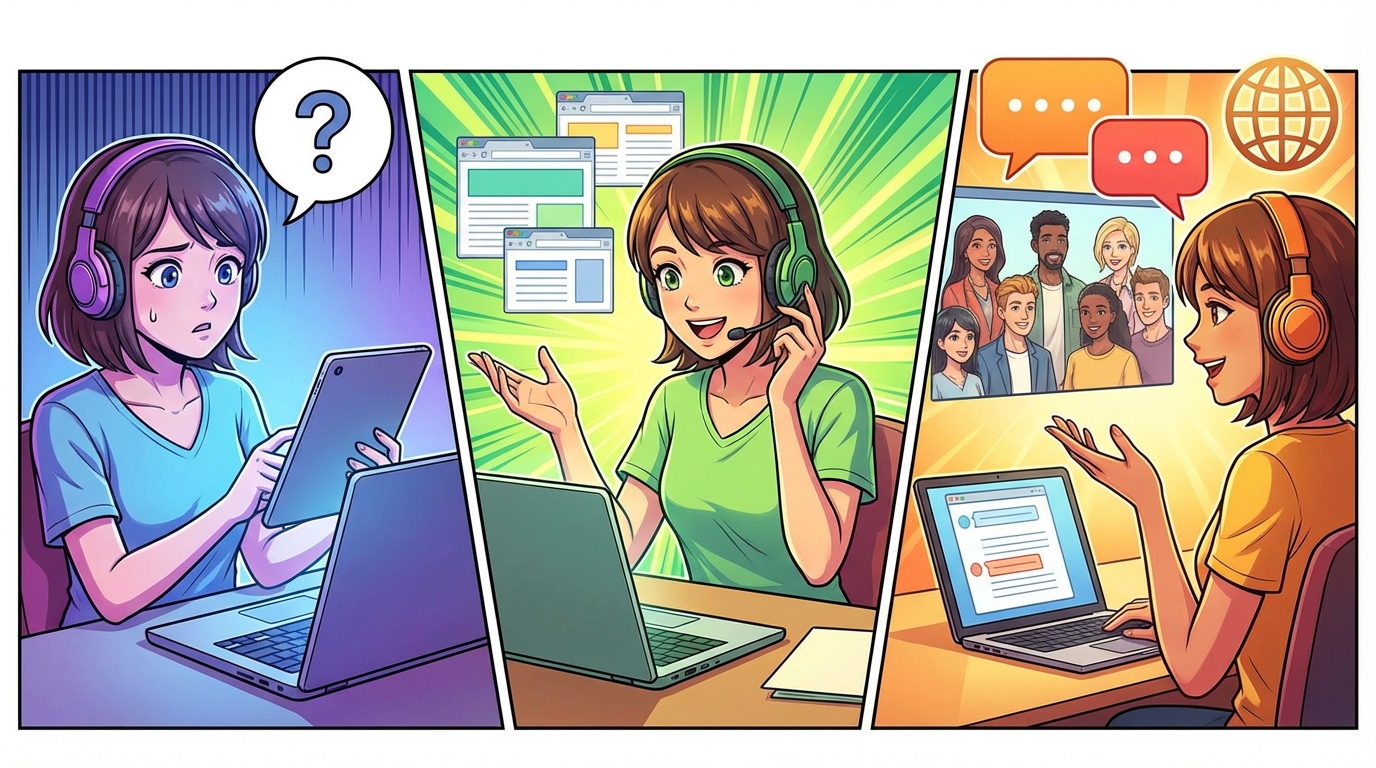 オンライン英会話を続けた結果は？期間別の効果と変化を徹底解説！