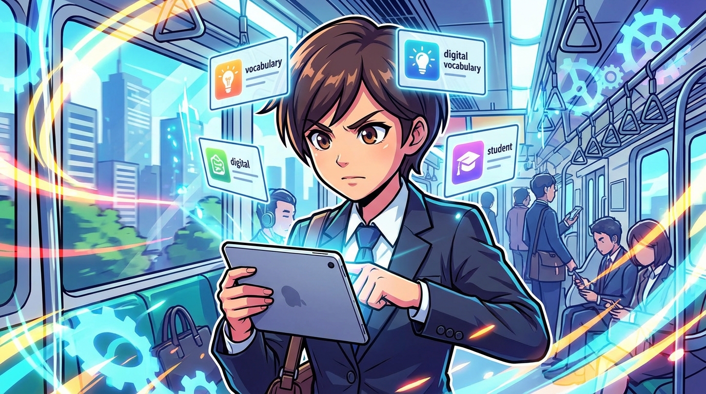 英単語勉強法は社会人こそ効率重視？スキマ時間で確実に身につく実践テクニック！