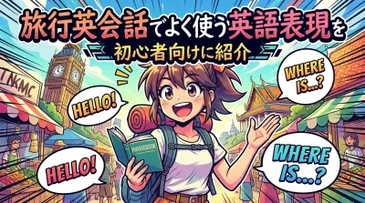 旅行英会話でよく使う英語表現を初心者向けに紹介