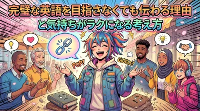 完璧な英語を目指さなくても伝わる理由と気持ちがラクになる考え方
